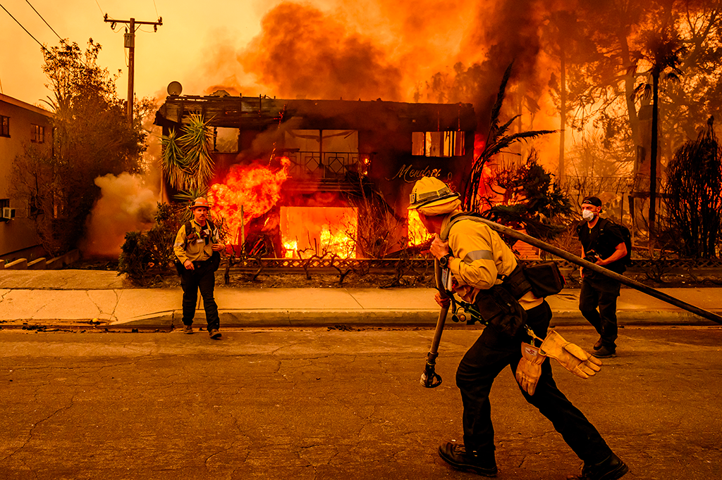 Incendie de forêt à Los Angeles